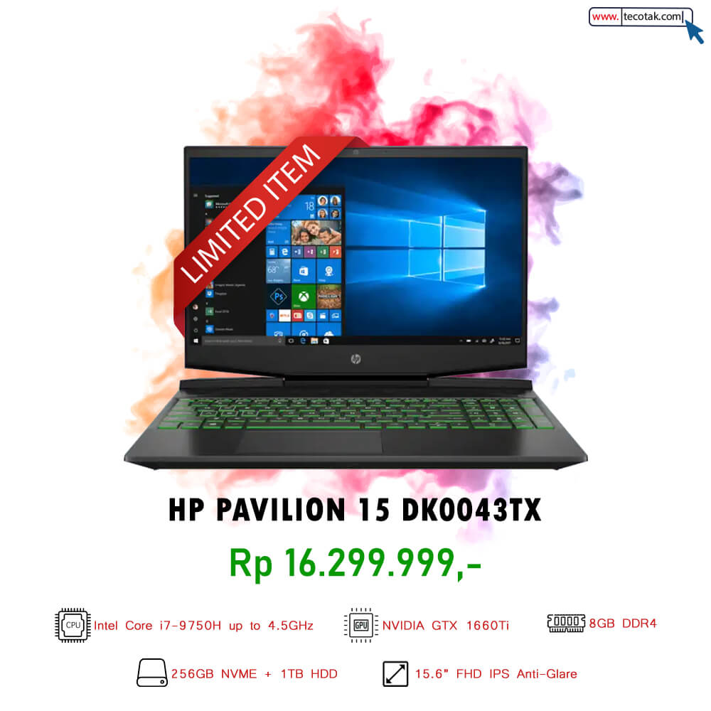 HP PAVILION 15 DK0043TX - Service Penjualan Laptop Printer 